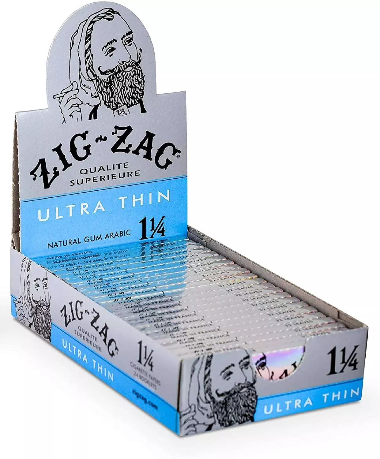 Zig Zag - Ultra Thin 1 1/4 Rolling Papers, 24ct