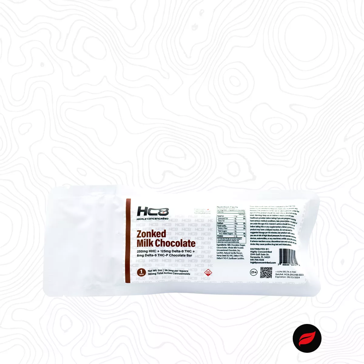 Zonked Chocolate Bars (HHC+D9+THCP)